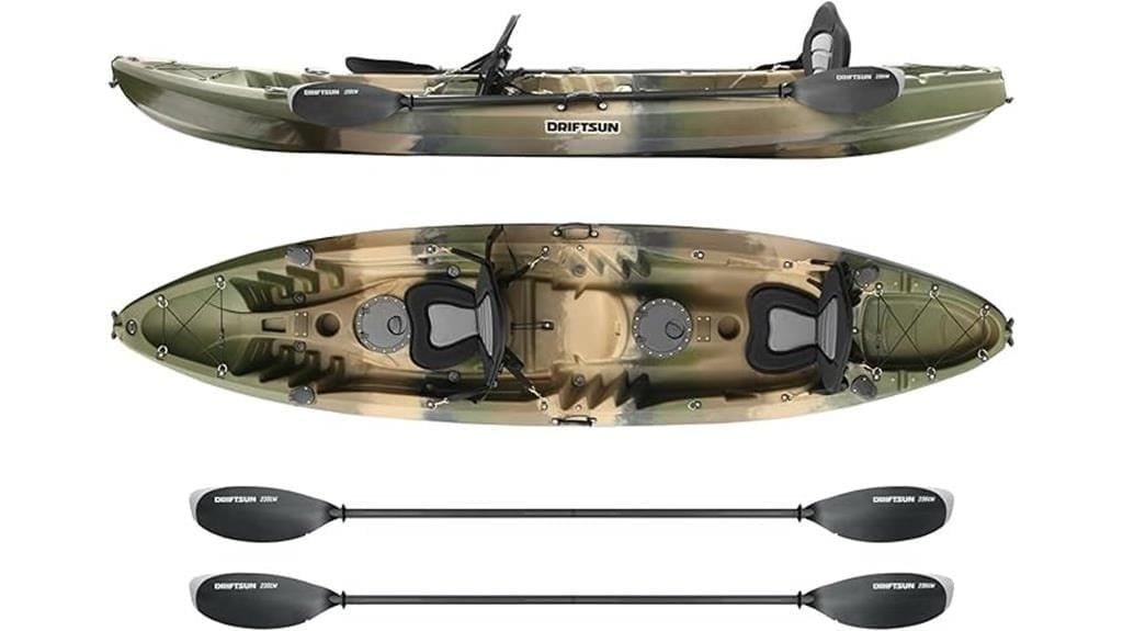 durable driftsun teton kayak