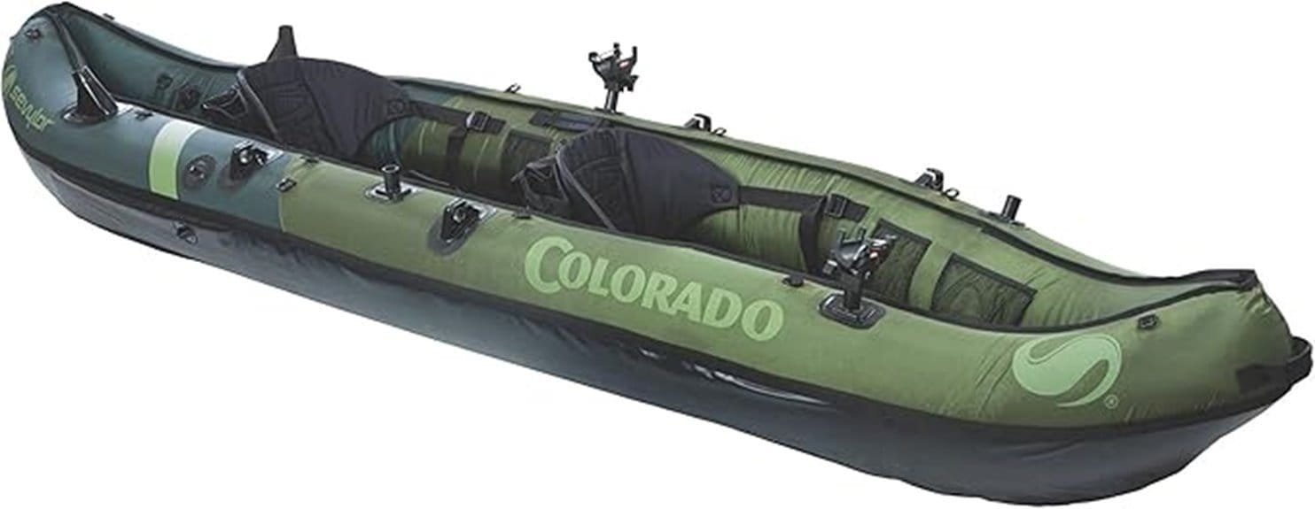 two person fishing kayak