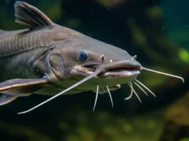 Various baits for catfish fishing, including live and prepared baits.