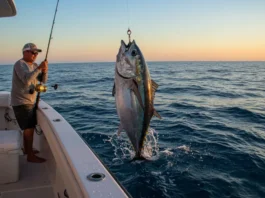 Tuna fishing in action, highlighting the variability of the season.