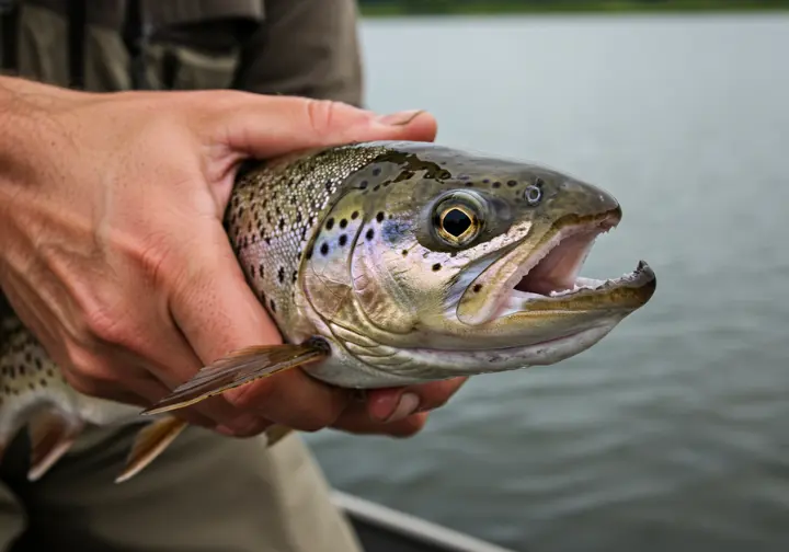 The trout hook puzzle, highlighting the impact of hook size on catch success.