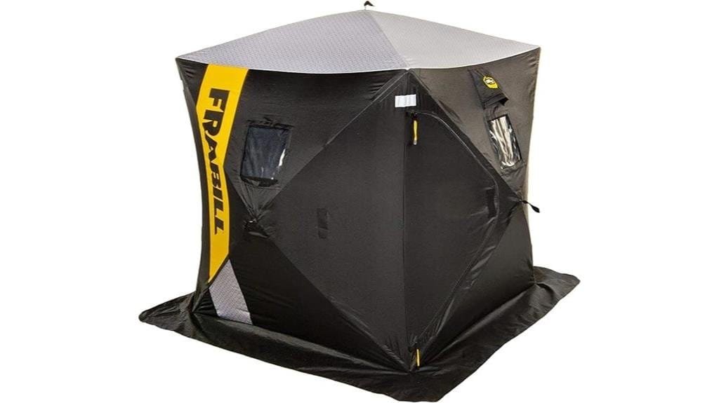 spacious lightweight ice shelter