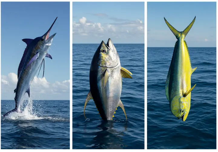 Target species and seasonal patterns in Hatteras: discover the variety of gamefish and best times to fish throughout the year.