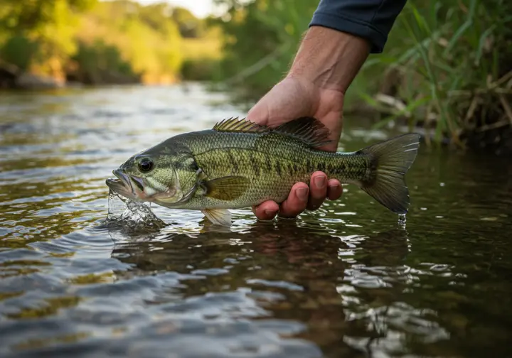 Conservation and sustainability on the Llano River: promoting catch and release and Guadalupe Bass protection in Texas.