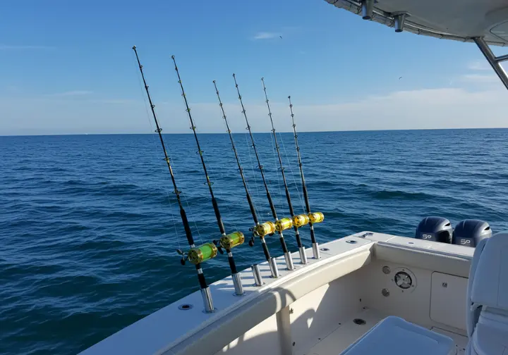 A fully equipped sport fishing boat in La Paz, representing the top charter options available.