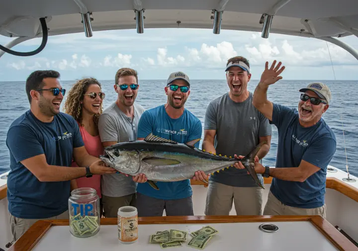 Maximizing your fishing experience on Hatteras charters: enhance your trip with weather preparation, tipping etiquette, and hands-on participation.