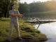 Best Spinning Rods for Beginners That Won’t Fight You Beginner angler casting a spinning combo from a lake bank at first light, best spinning rods for beginners