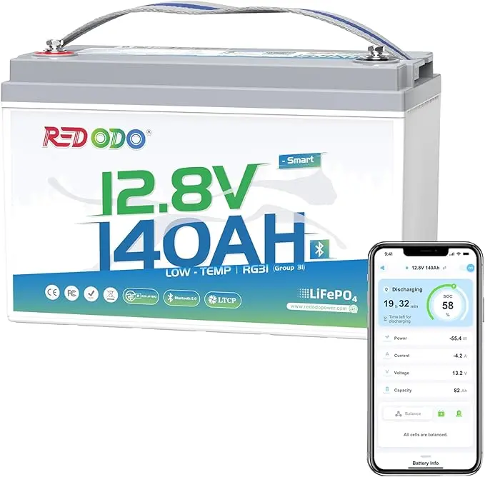 Redodo 12V 140Ah Bluetooth