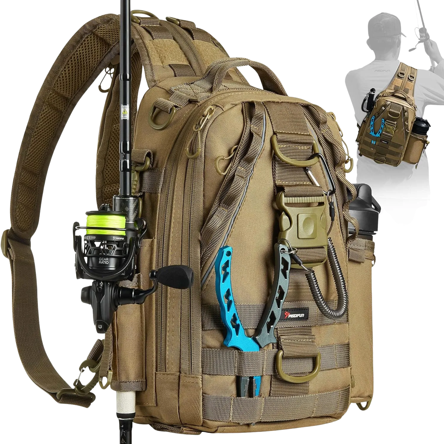 Piscifun Fishing Tackle Backpack