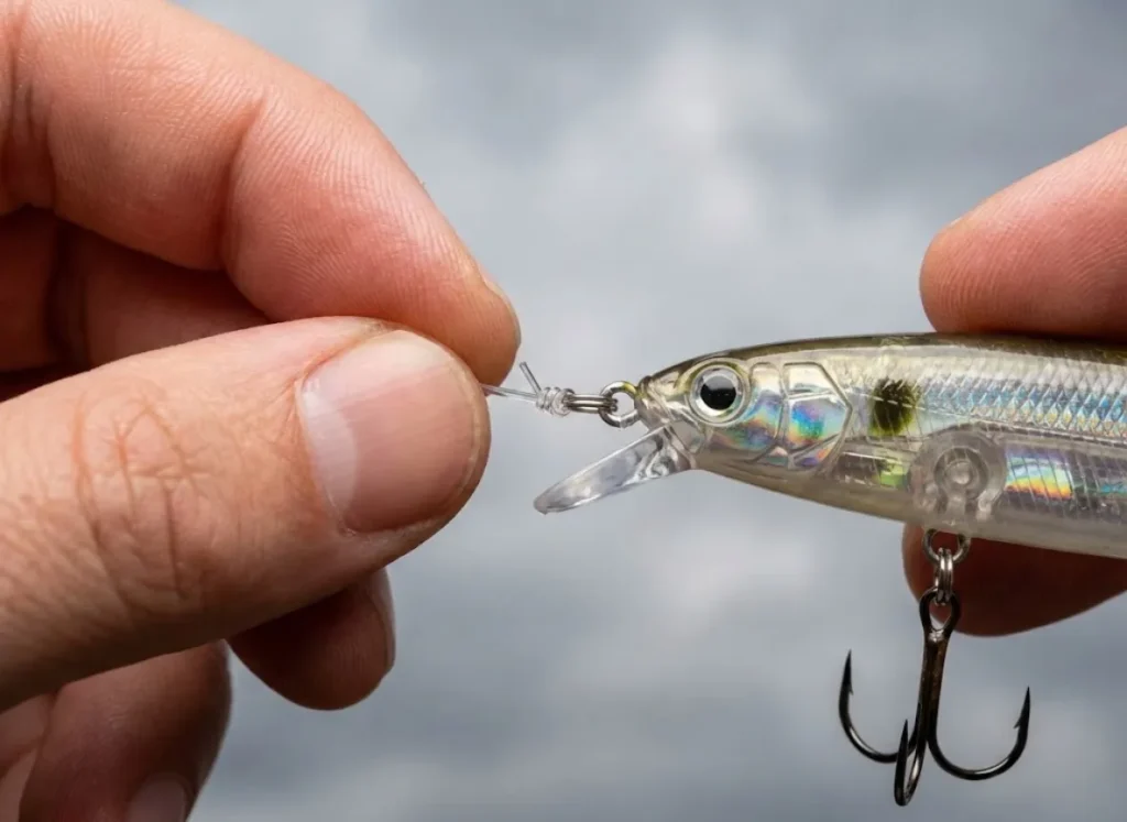 Master Fishing Magazine mid level clouds tactical lure change