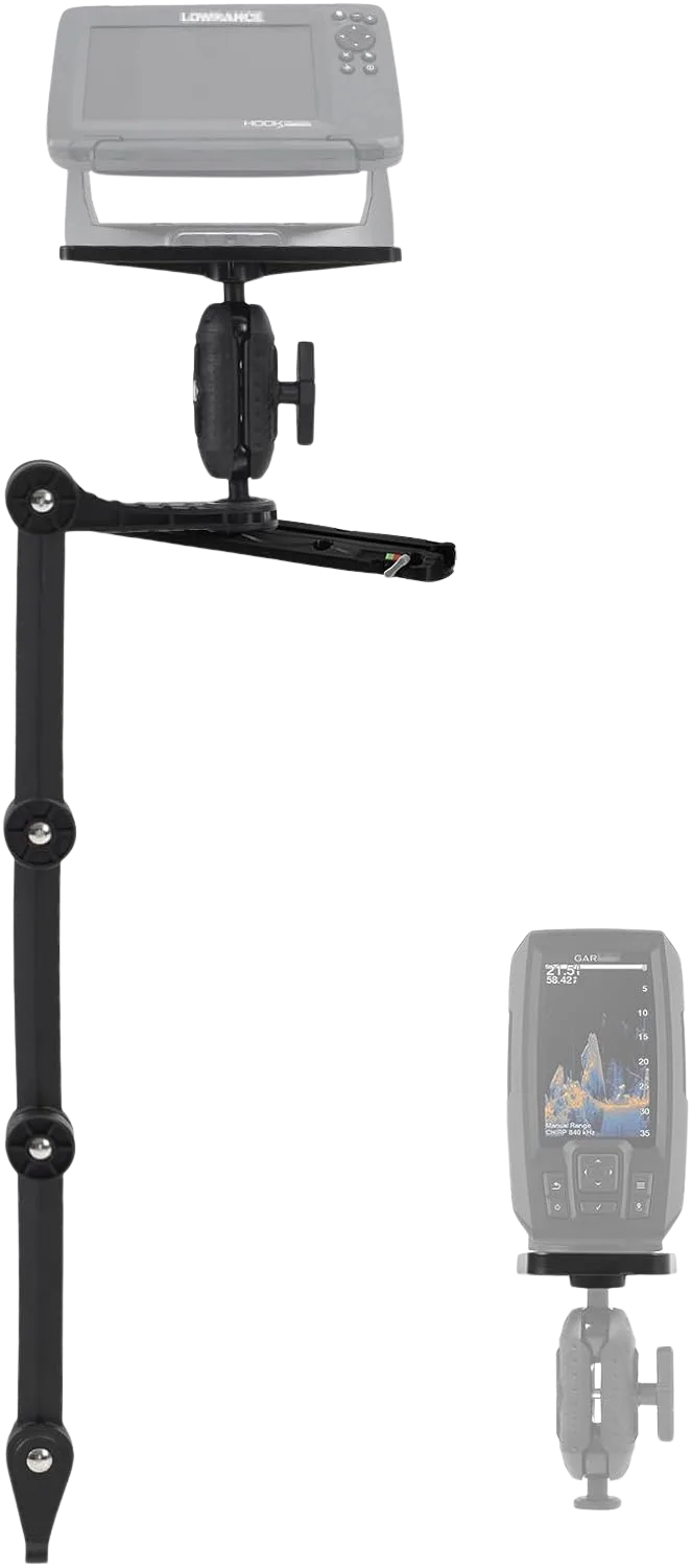 HITORHIKE Kayak Fish Finder Mount with Transducer Arm