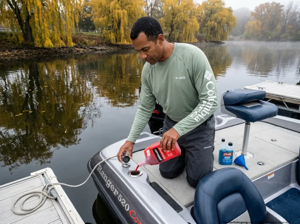 Master Fishing Magazine fuel stabilizer outboard winter storage protocol