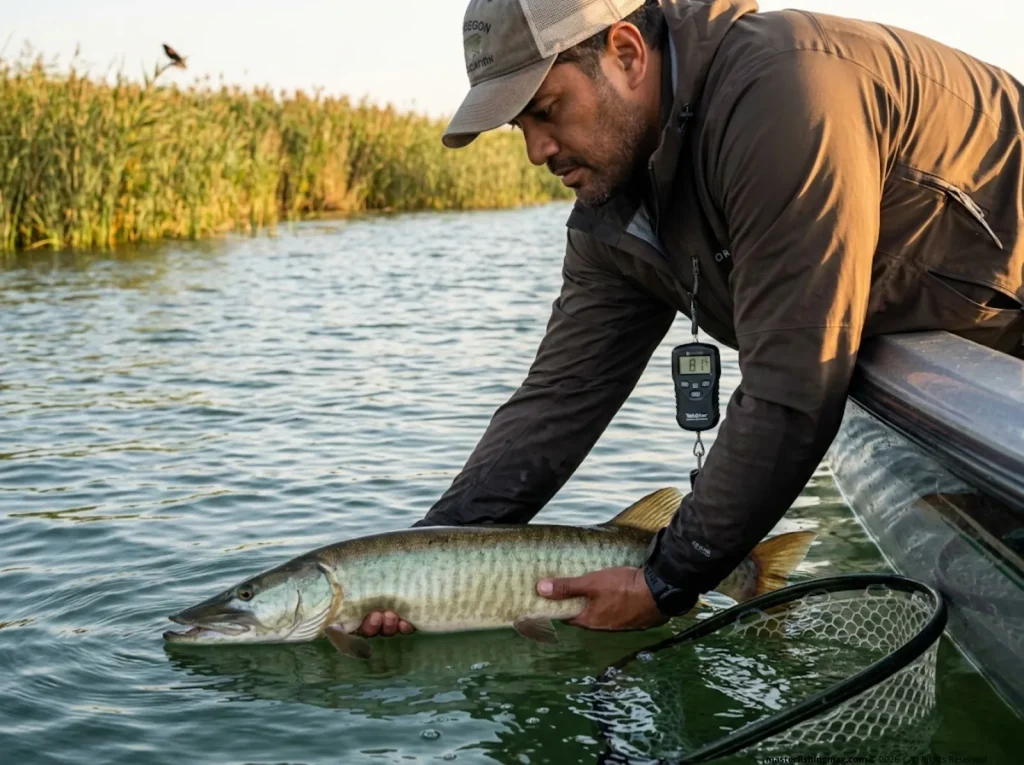 Master Fishing Magazine muskellunge conservation handling warm water catch release