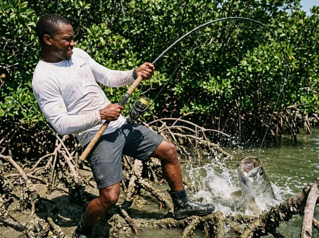 Daiwa spinning reel size chart 1000 to 6000 explained during heavy frame torque battle.