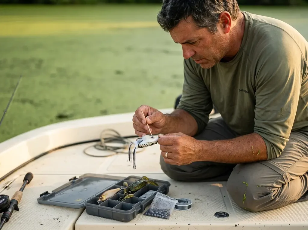 Hollow Body Frog Rigging Mistakes That Kill Hook-Ups