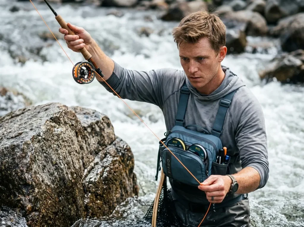 Applying hydrodynamics and how to read a usgs stream gauge for fishing tactics.