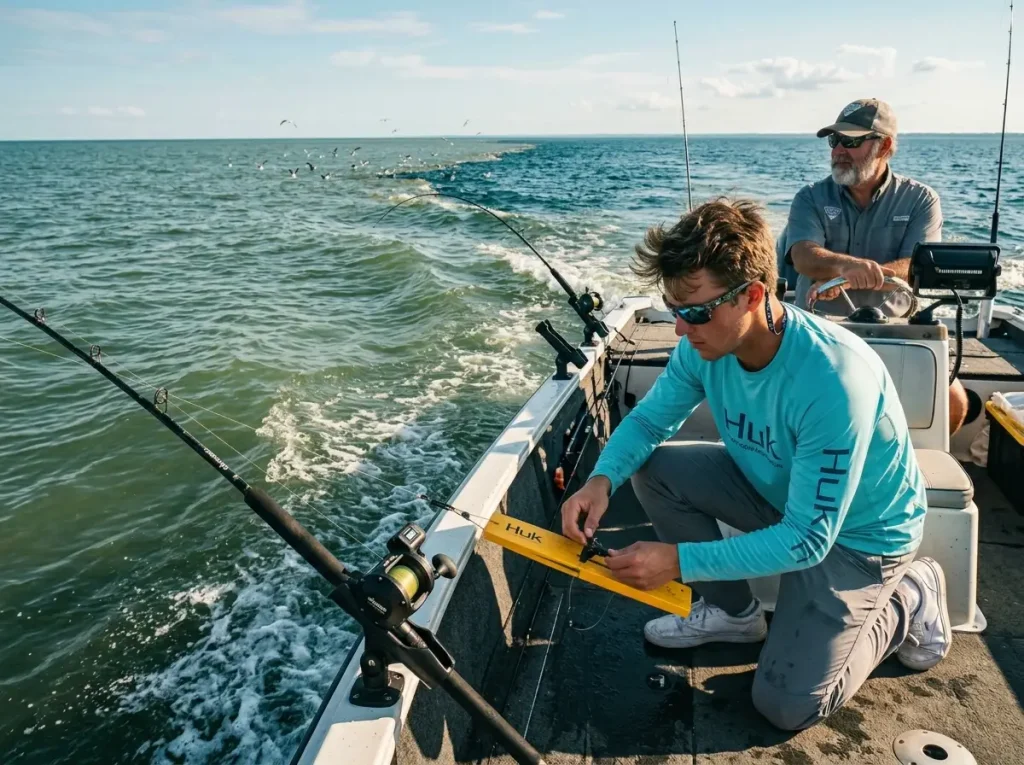 tracking lake erie walleye eastward thermal migration mud lines