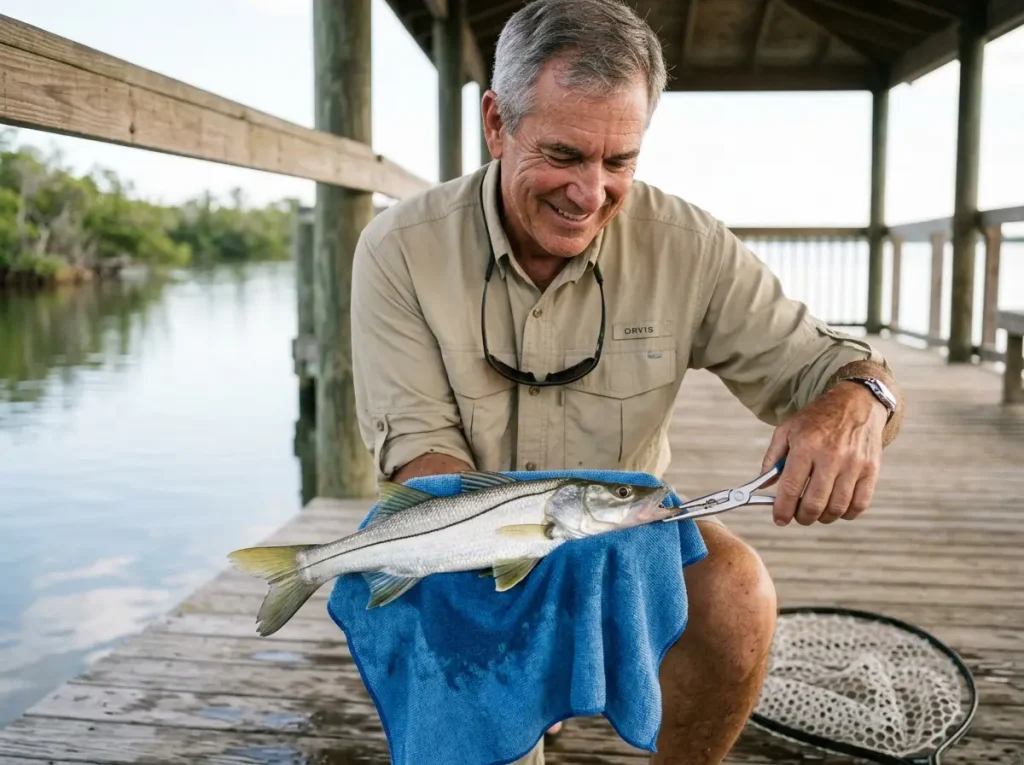 Safe release pier fishing techniques bait rigs and species