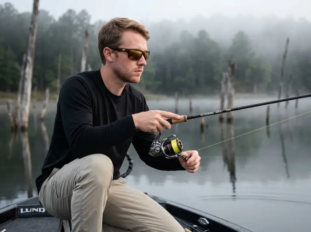 Shimano Vanford spinning reel size chart 1000 to 6000 explained for sensitivity.