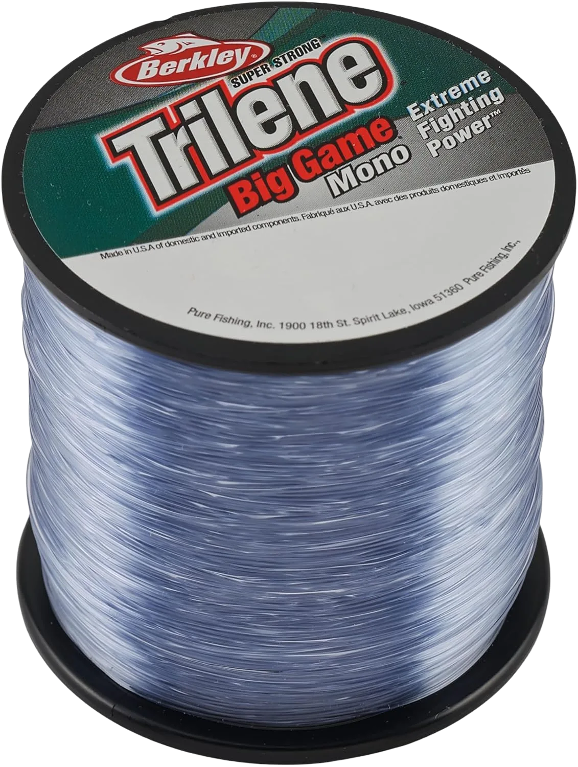 Berkley Trilene Big Game monofilament fishing line spool
