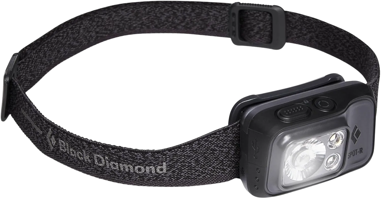 Black Diamond Spot 400-R headlamp for night fishing