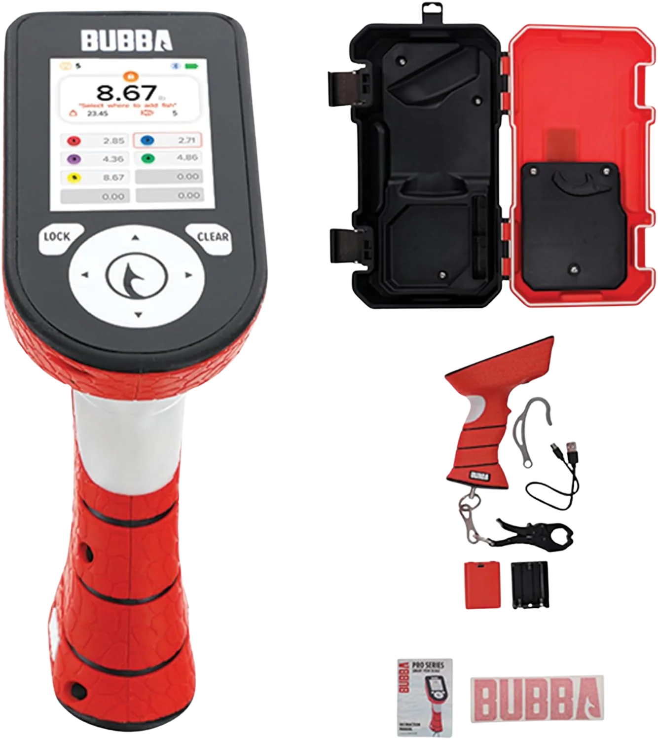 Bubba Pro Series Smart Fish Scale with Bluetooth and digital readout for weighing catch