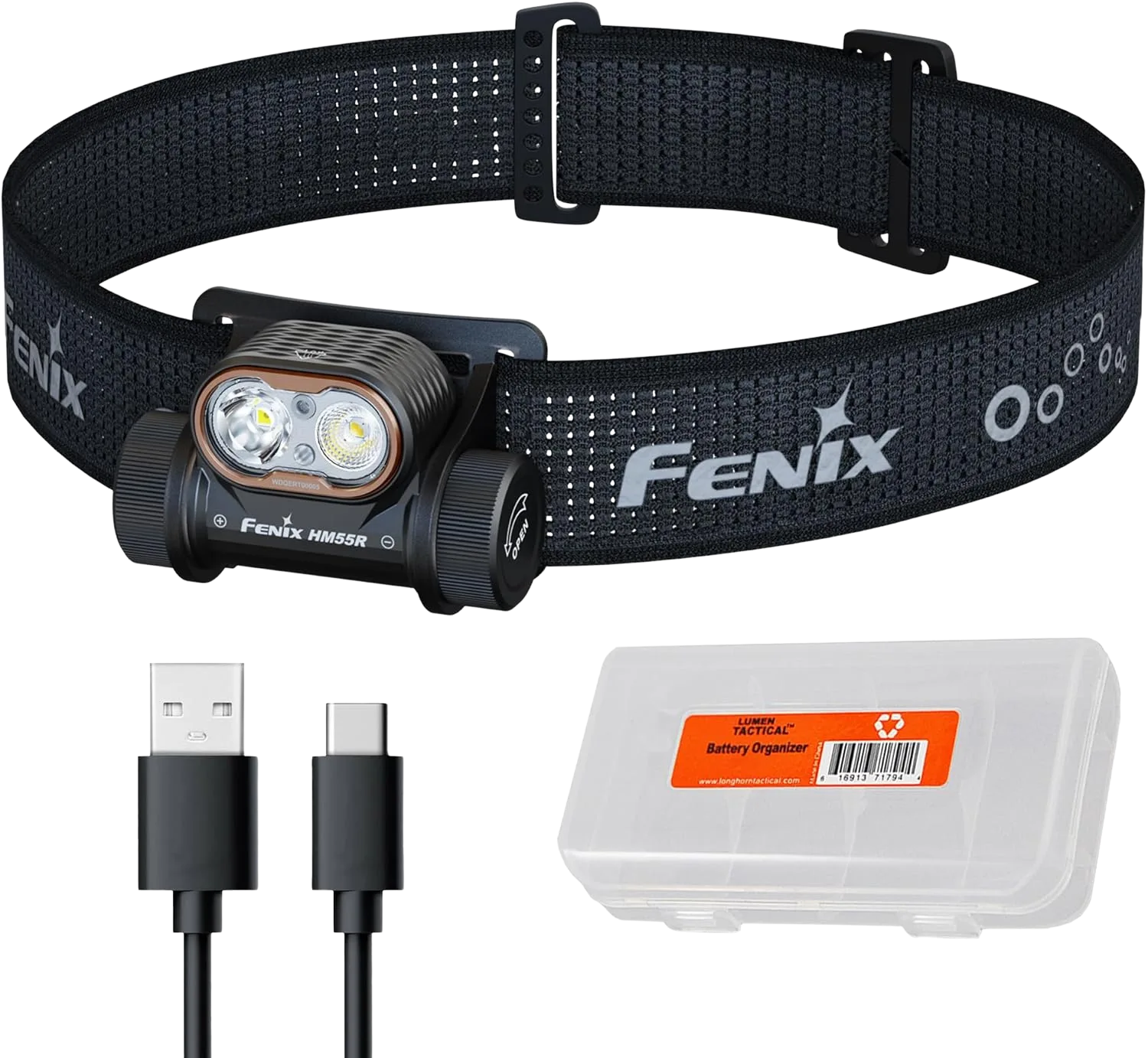 Fenix HM55R Renegade headlamp for surf night fishing