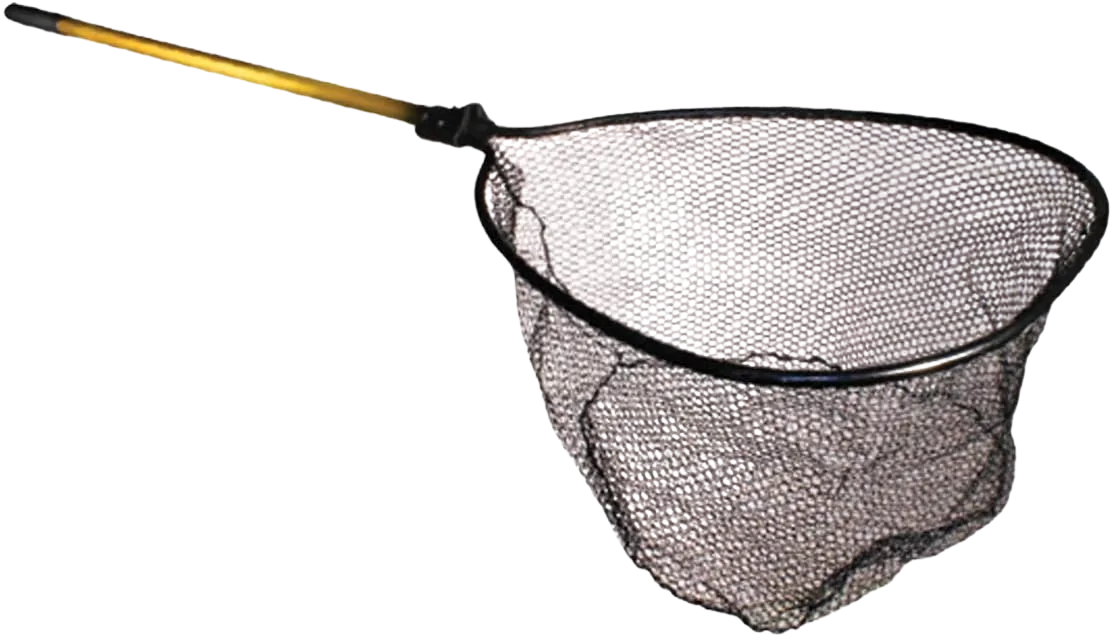 Frabill Conservation Series Net with rubberized mesh bag and telescoping handle