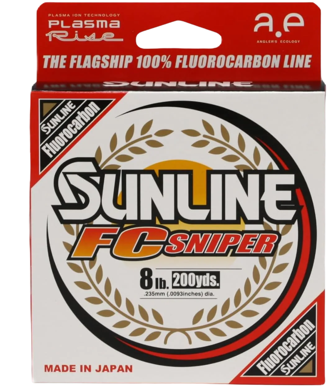 Sunline Super FC Sniper fluorocarbon fishing line for spinning reels in cover