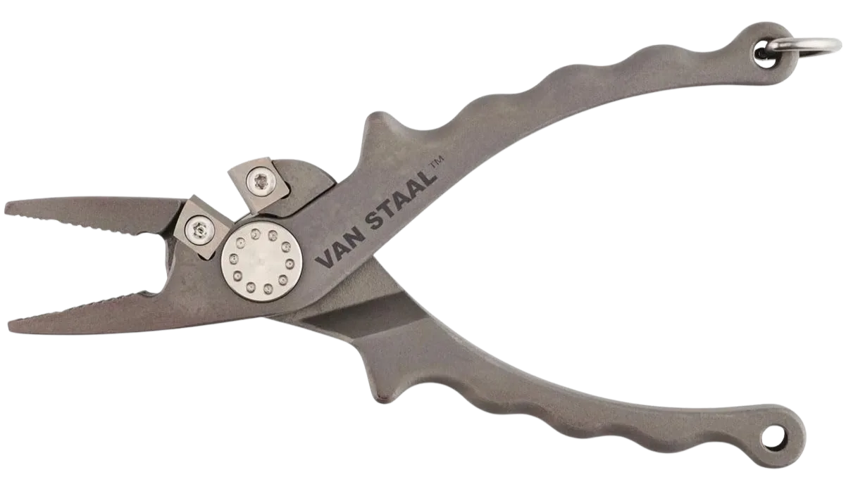 Van Staal titanium 7-inch saltwater fishing pliers