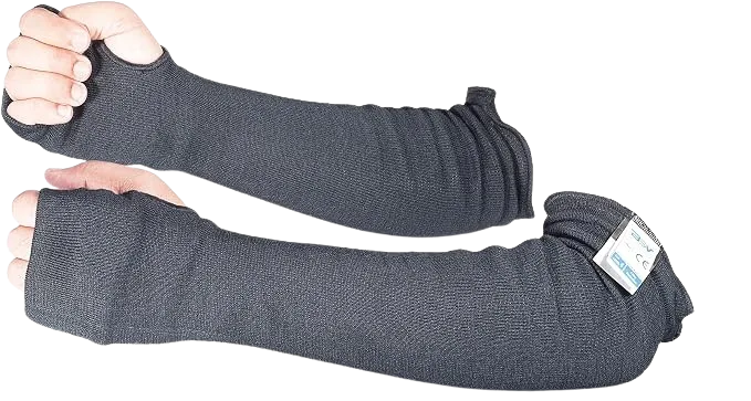 BSV Kevlar double-layered forearm sleeve for noodling arm protection