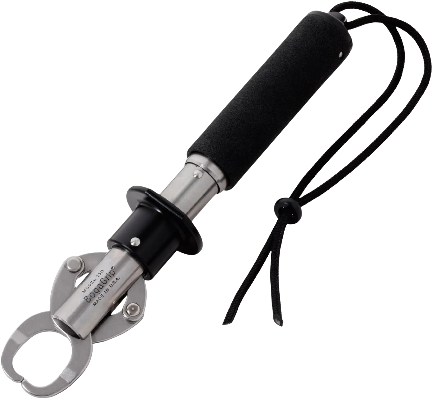 Boga Grip 30 all-metal mechanical fish lip gripper and scale from Eastaboga Tackle