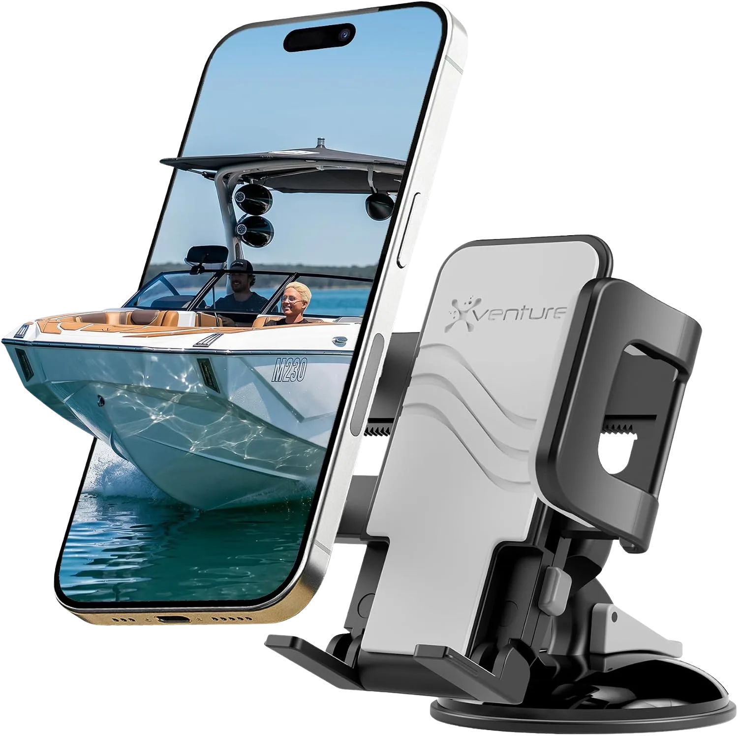 Bracketron Griplox waterproof phone mount for boats