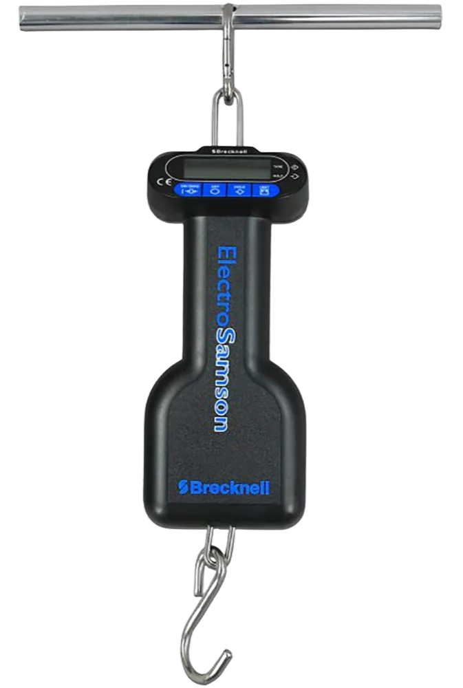 Brecknell ElectroSamson digital hand-held fish scale, Official Scale of Major League Fishing