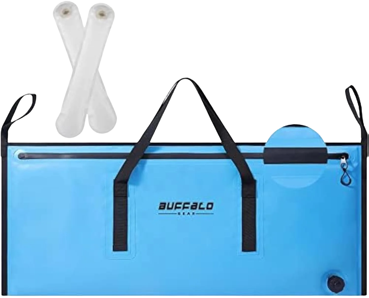 Buffalo Gear Insulated Fish Cooler Bag 40x18in for keeping a catch fresh