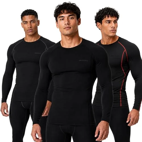 DEVOPS UPF 50 plus compression base layer shirt for saltwater and warm weather fishing
