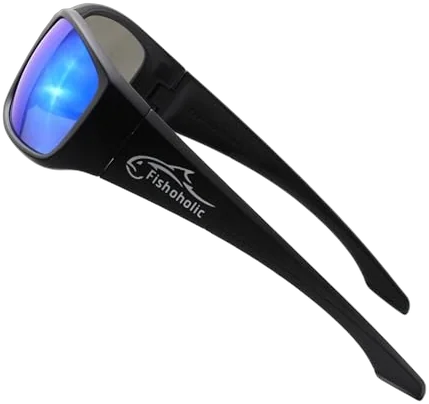 Fishoholic polarized bifocal fishing sunglasses with built-in reader magnification