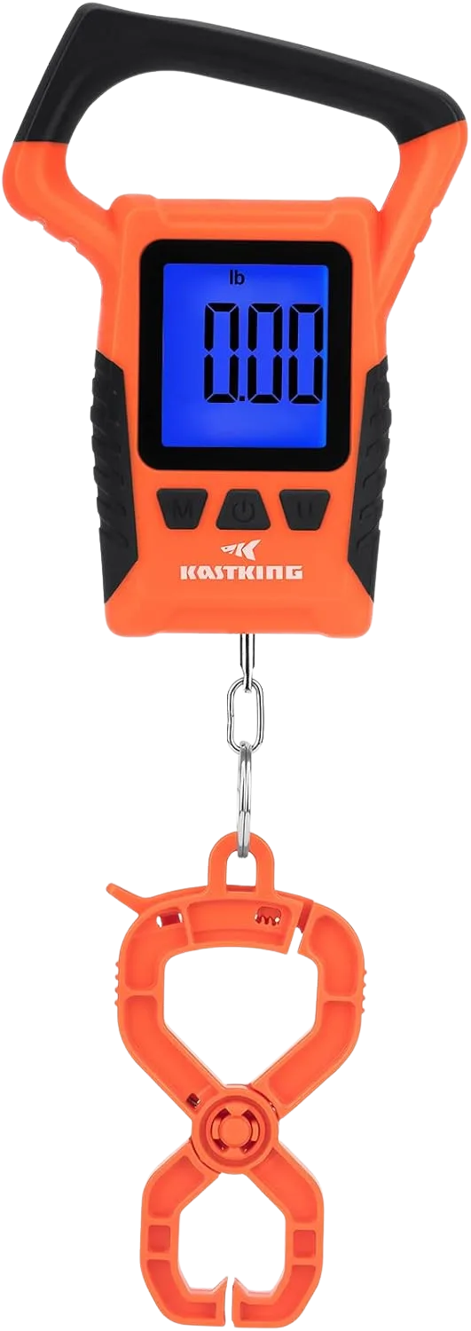 KastKing WideView floating waterproof digital fish scale with large LCD and lip grip