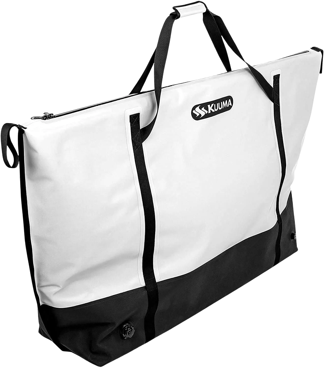Kuuma Heavy Duty 210 Quart insulated fish bag with drain plug for offshore trips