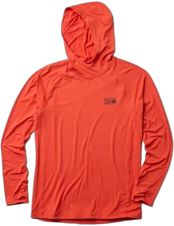 Mountain Hardwear Crater Lake long sleeve hoody with dropped shoulders for casting mobility