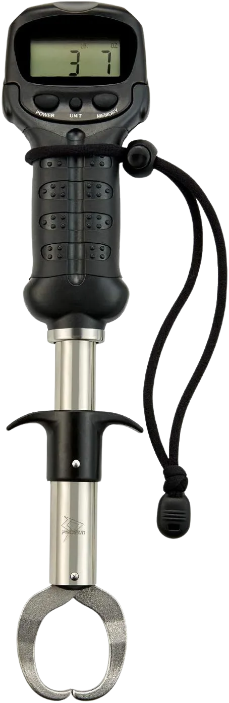 Piscifun Fish Lip Gripper with digital scale and rotatable rubber grip