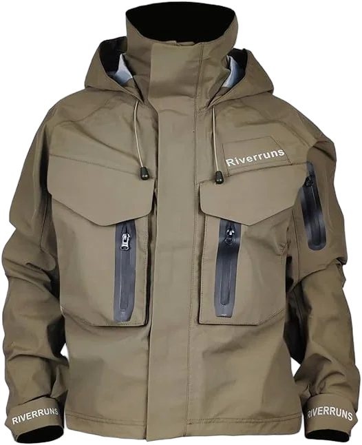 Riverruns Fishing Wading Jacket short-cut waterproof jacket for wade fishing