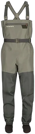 Simms Tributary stockingfoot waders for cold-weather wade fishing