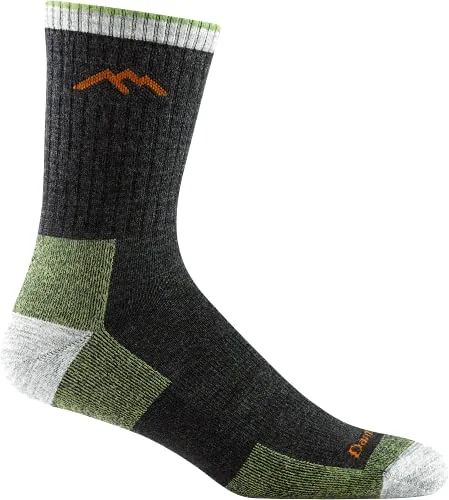 Darn Tough Vermont Hiker Midweight Micro Crew Cushion Sock 1466 for wading and boat fishing