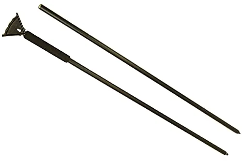 YakAttack ParkNPole Link two-piece fiberglass stakeout pole for anchoring a fishing kayak in shallow water